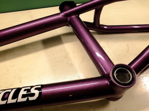 他の写真1: FEC Black Wind Frame(purple metallic)