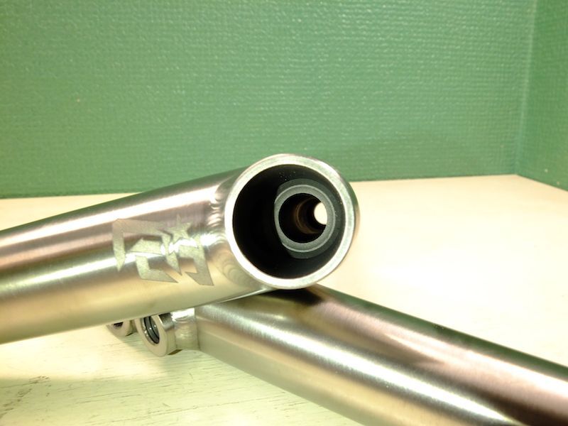 画像: FEC turbo 2pc crank(titanium)